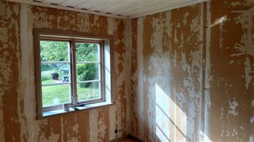 Sovrum före renovering